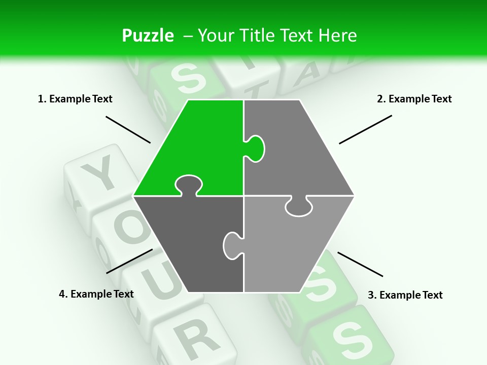 White Title Your PowerPoint Template