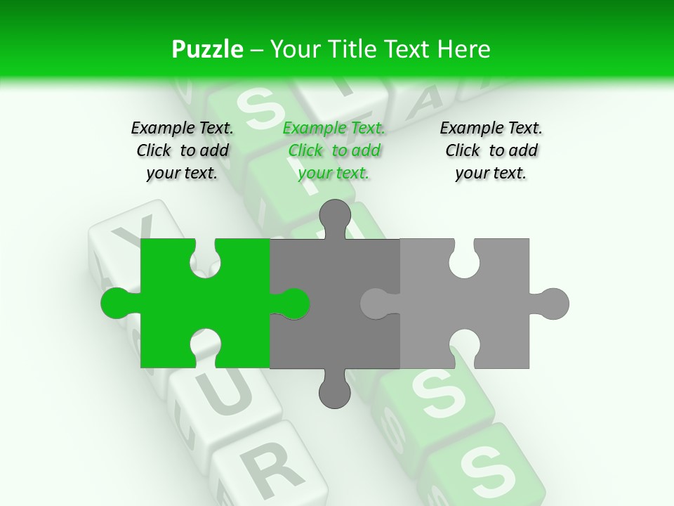 White Title Your PowerPoint Template