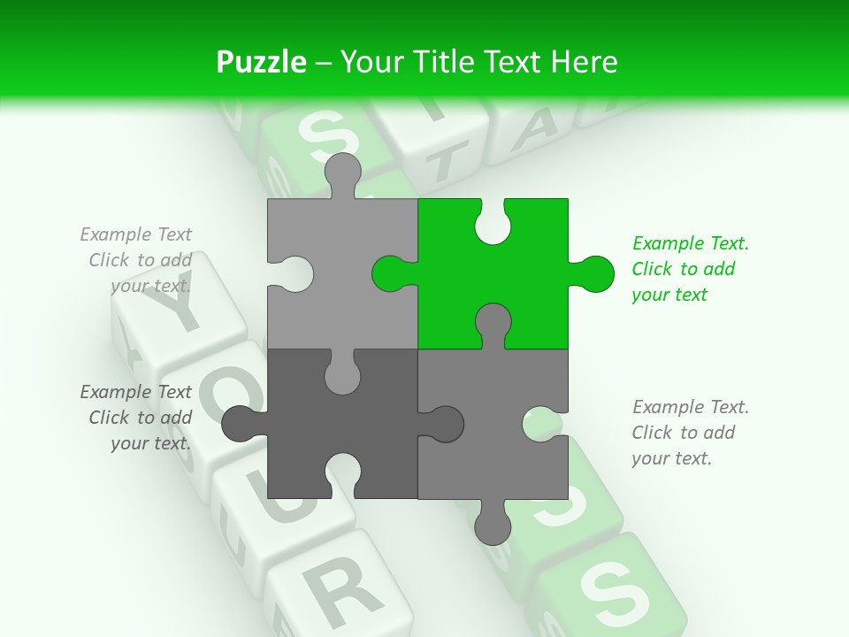 White Title Your PowerPoint Template