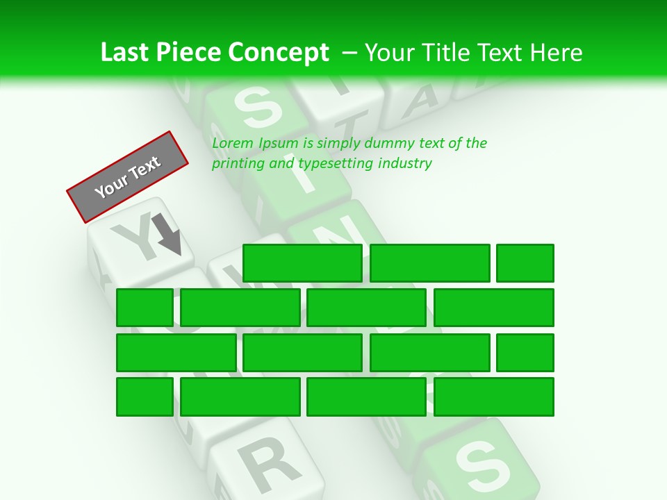 White Title Your PowerPoint Template