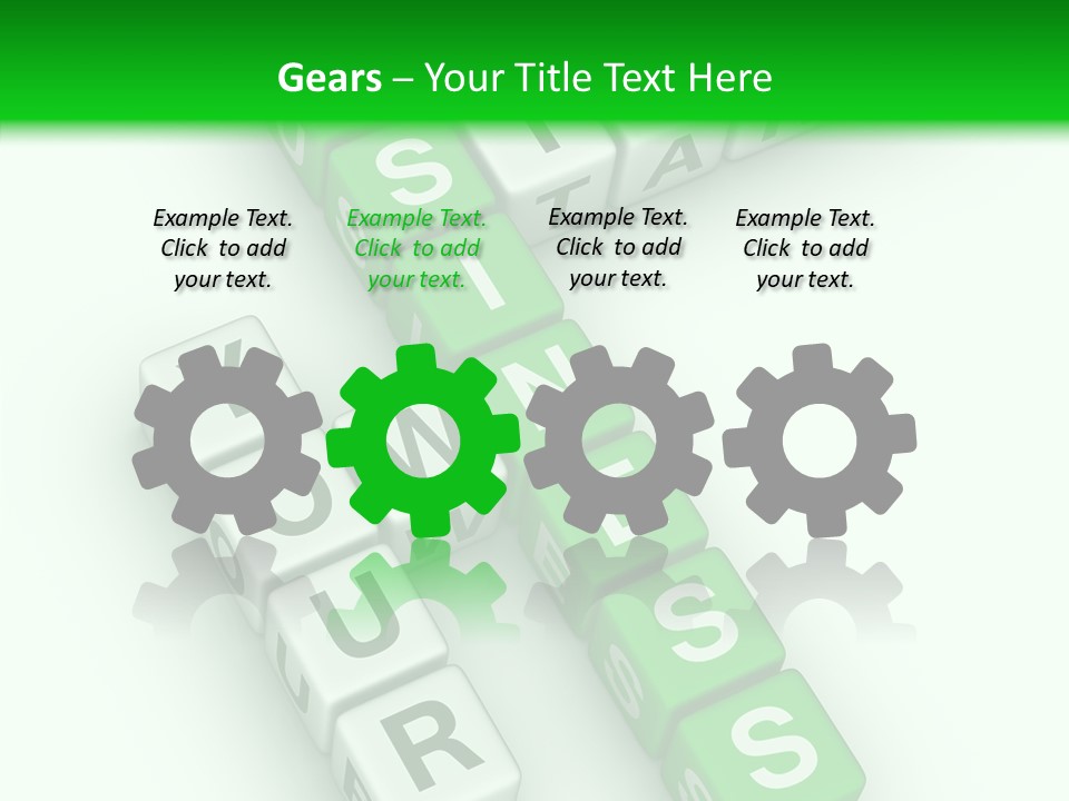 White Title Your PowerPoint Template