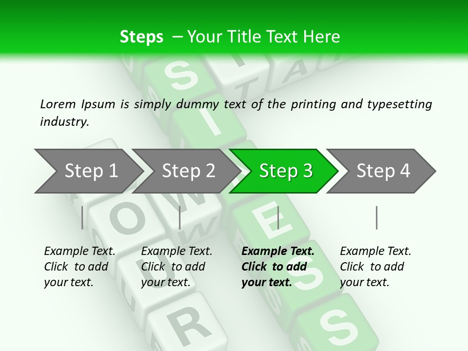White Title Your PowerPoint Template