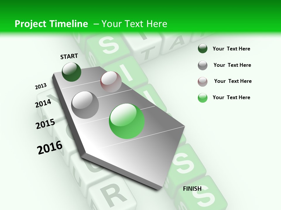 White Title Your PowerPoint Template