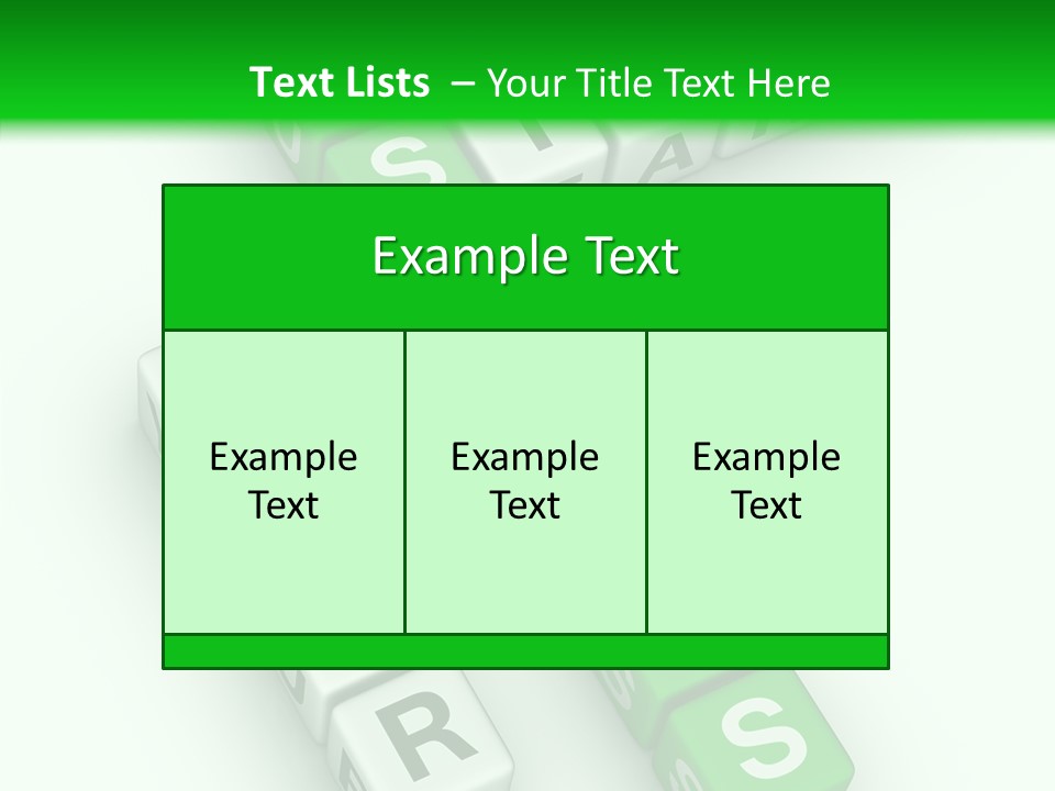 White Title Your PowerPoint Template