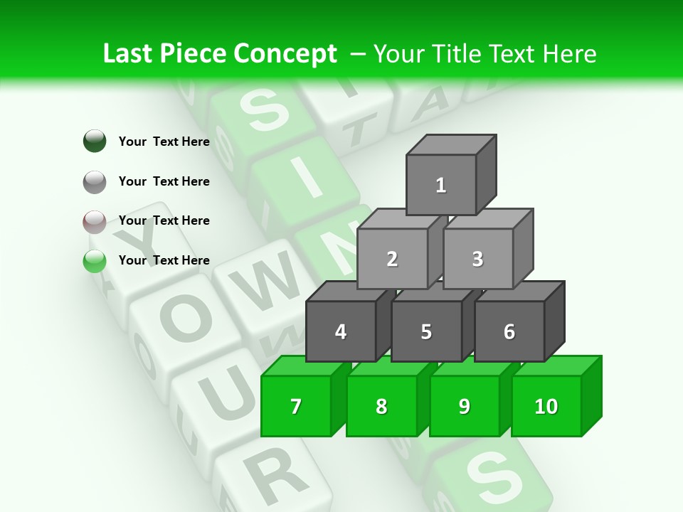 White Title Your PowerPoint Template