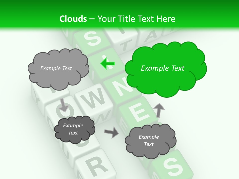 White Title Your PowerPoint Template