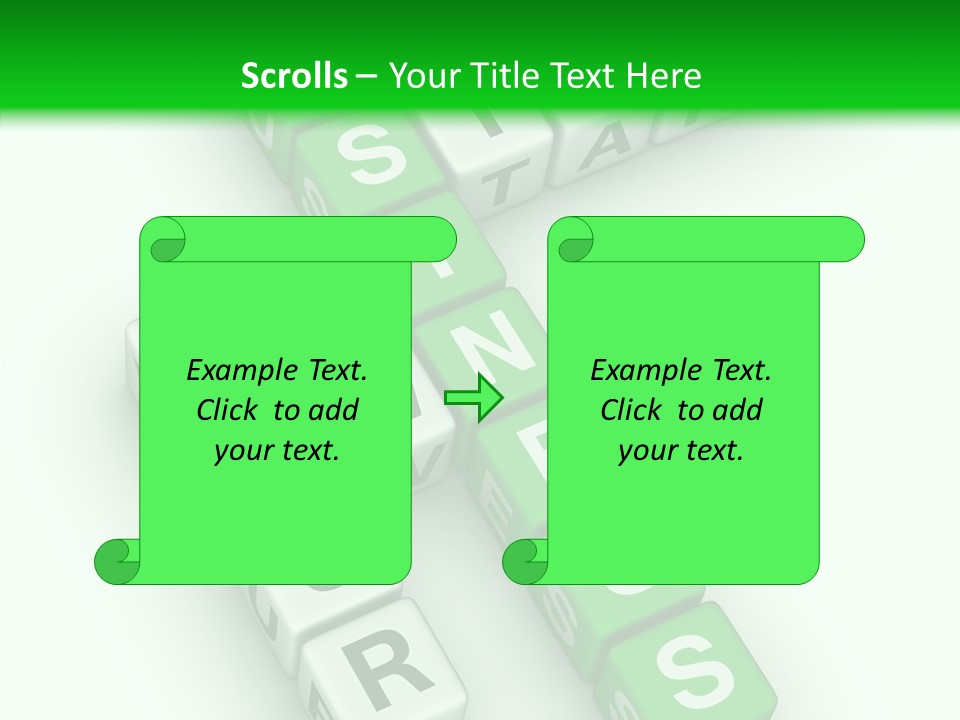 White Title Your PowerPoint Template