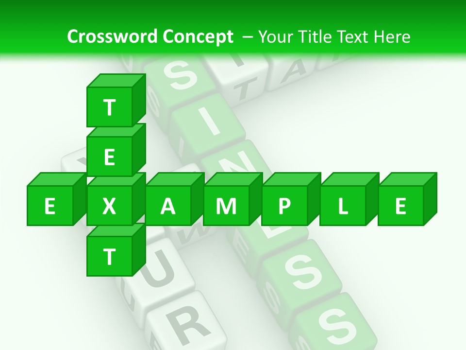 White Title Your PowerPoint Template