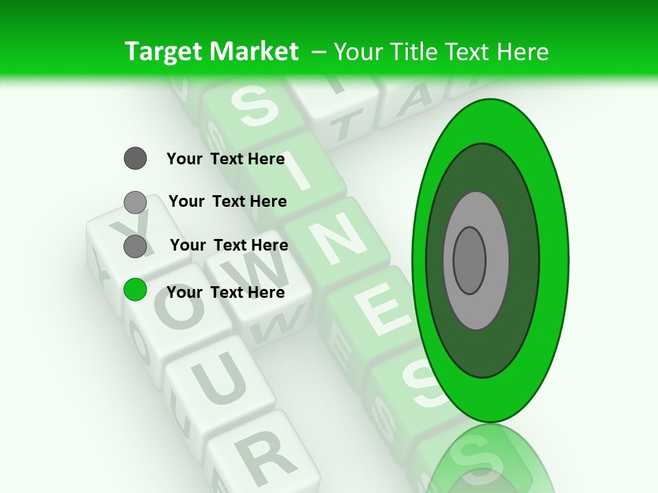 White Title Your PowerPoint Template