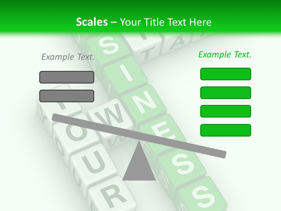 White Title Your PowerPoint Template