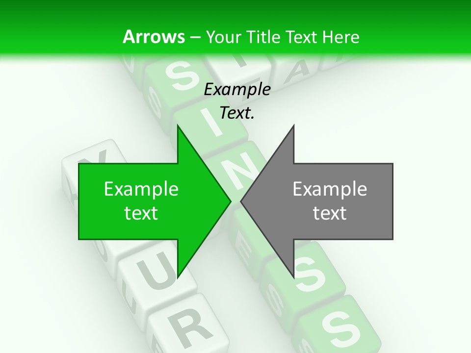 White Title Your PowerPoint Template