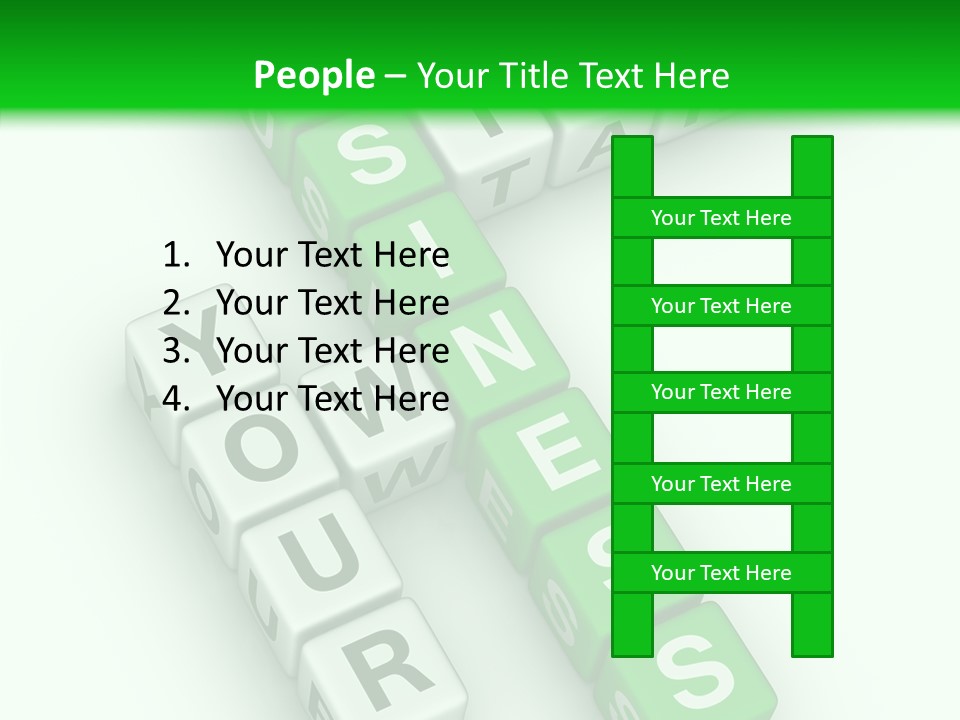 White Title Your PowerPoint Template
