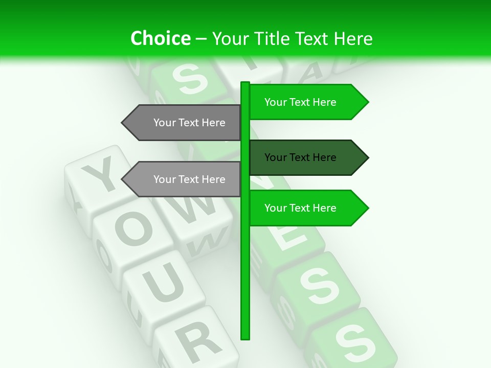 White Title Your PowerPoint Template