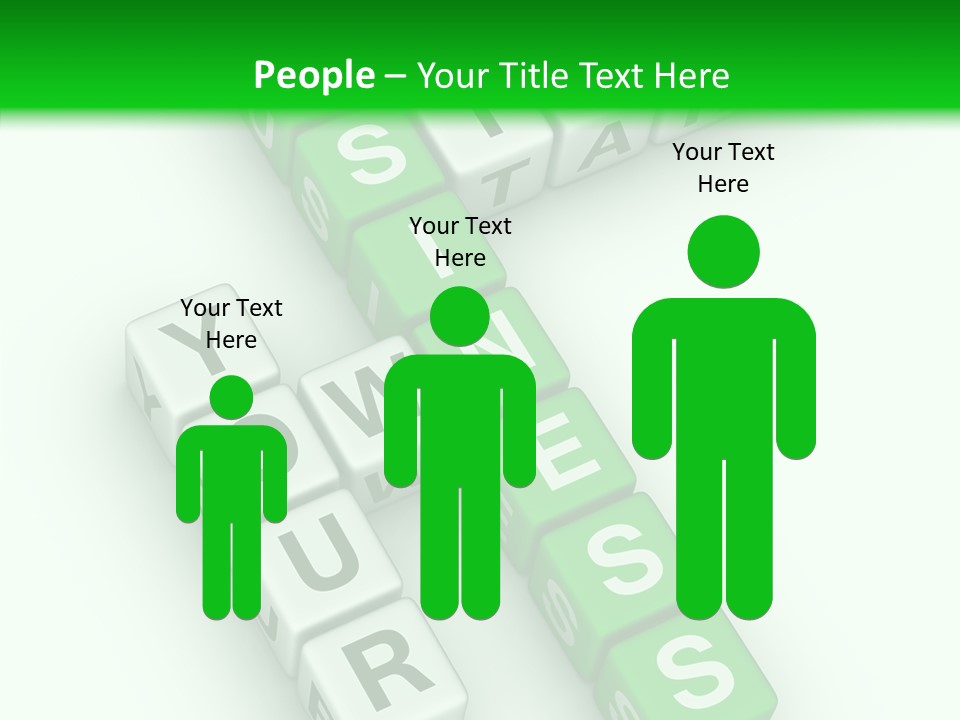 White Title Your PowerPoint Template