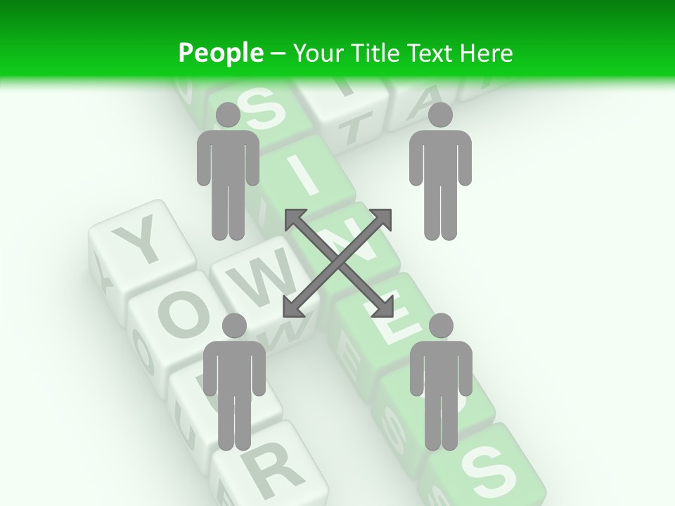 White Title Your PowerPoint Template