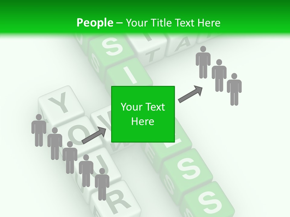 White Title Your PowerPoint Template