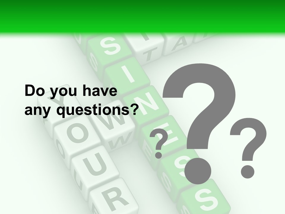 White Title Your PowerPoint Template