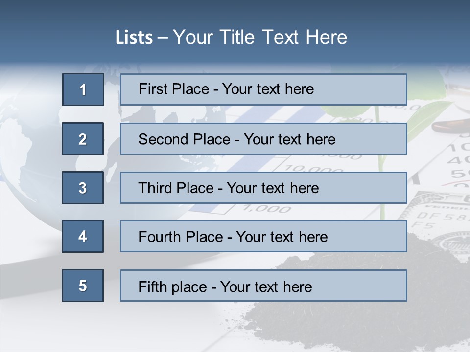 Concepts Market Report PowerPoint Template