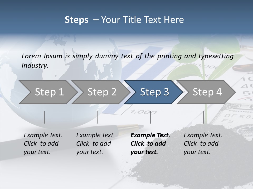 Concepts Market Report PowerPoint Template