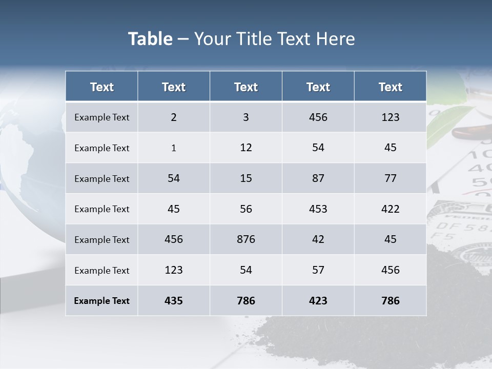 Concepts Market Report PowerPoint Template