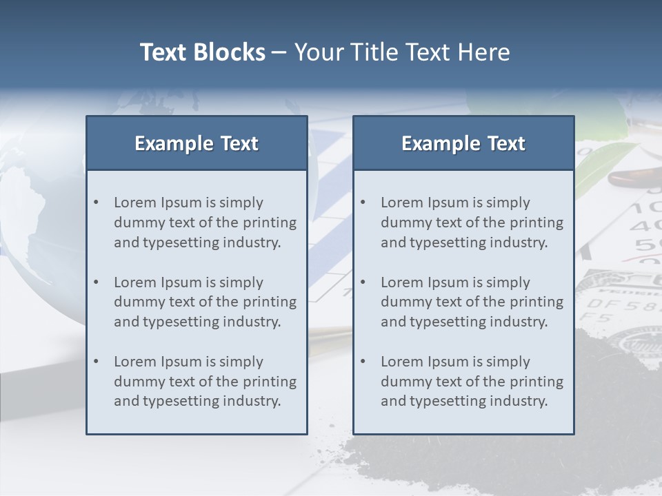 Concepts Market Report PowerPoint Template