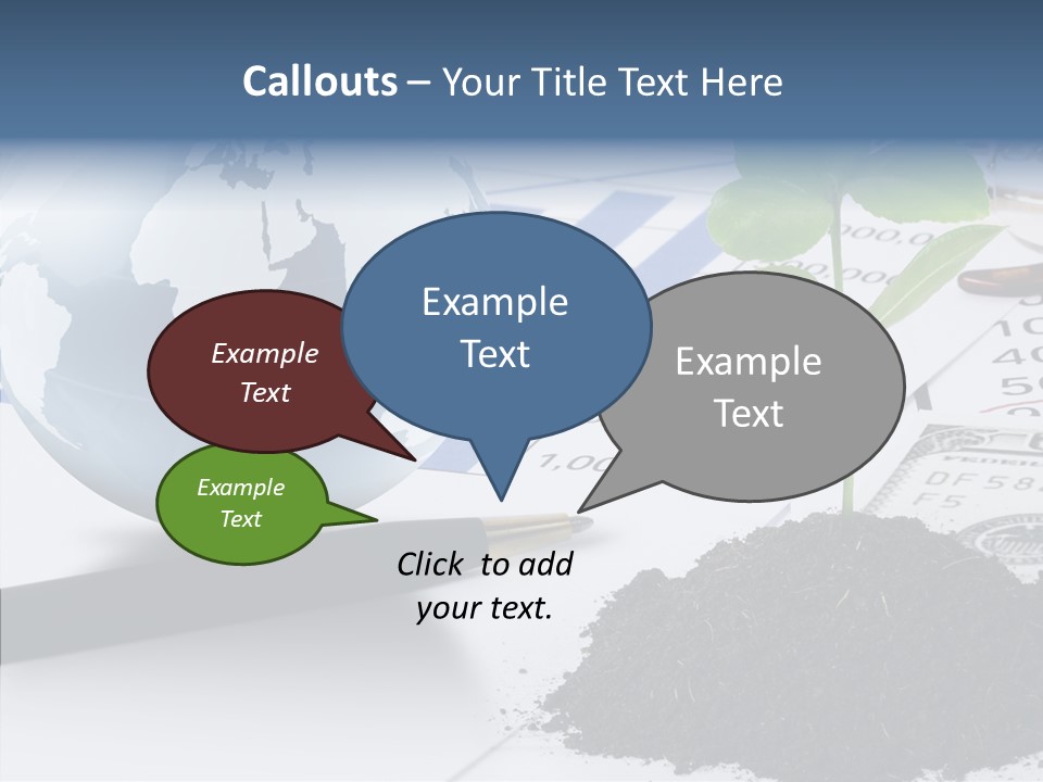 Concepts Market Report PowerPoint Template