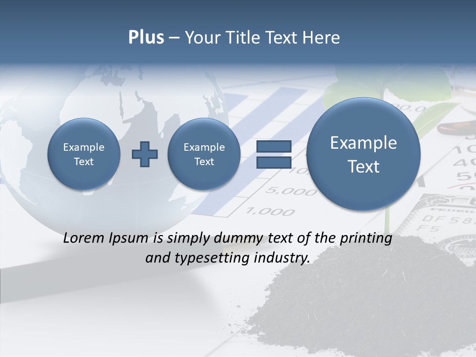 Concepts Market Report PowerPoint Template