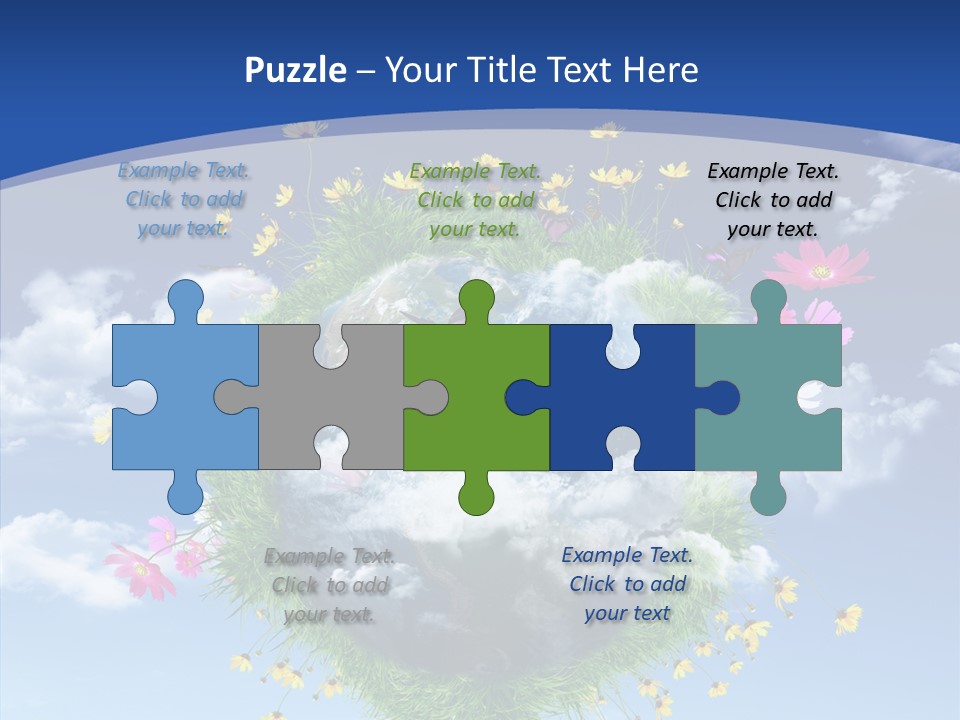 Earth Green Space PowerPoint Template