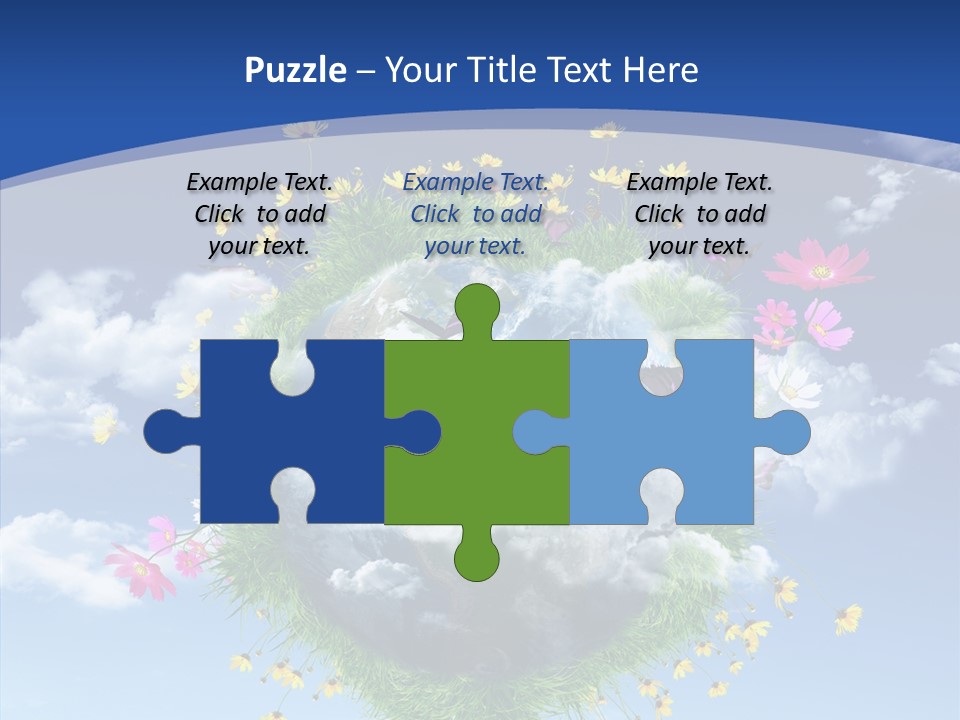 Earth Green Space PowerPoint Template