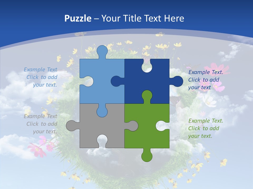 Earth Green Space PowerPoint Template