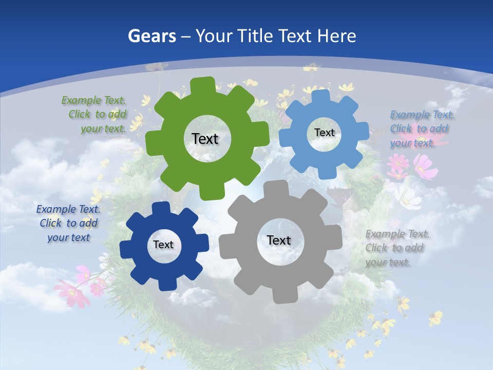 Earth Green Space PowerPoint Template