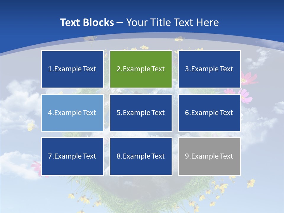 Earth Green Space PowerPoint Template