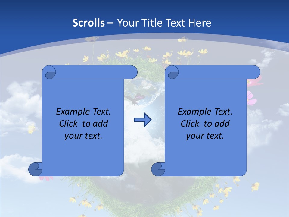 Earth Green Space PowerPoint Template