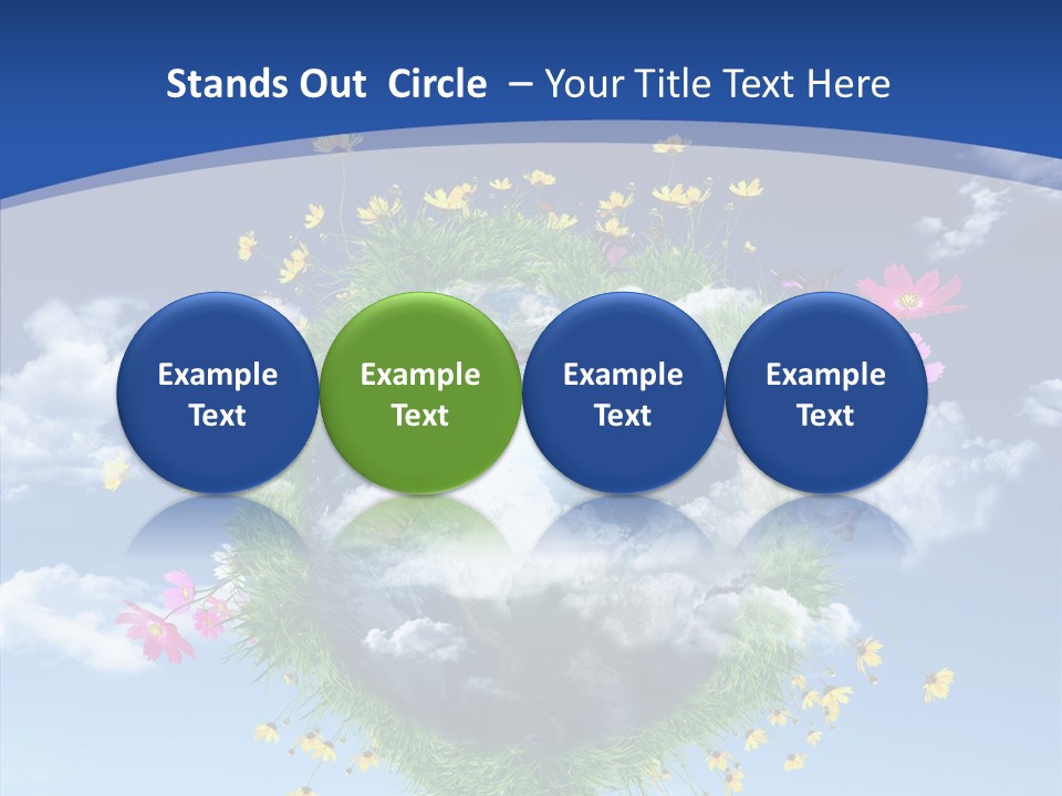 Earth Green Space PowerPoint Template