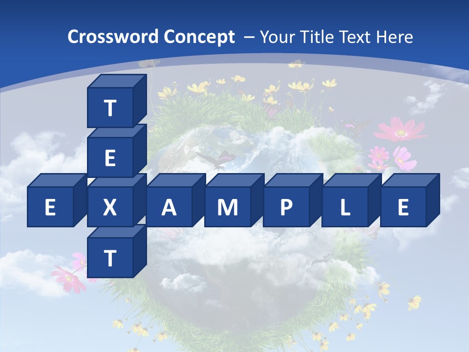 Earth Green Space PowerPoint Template