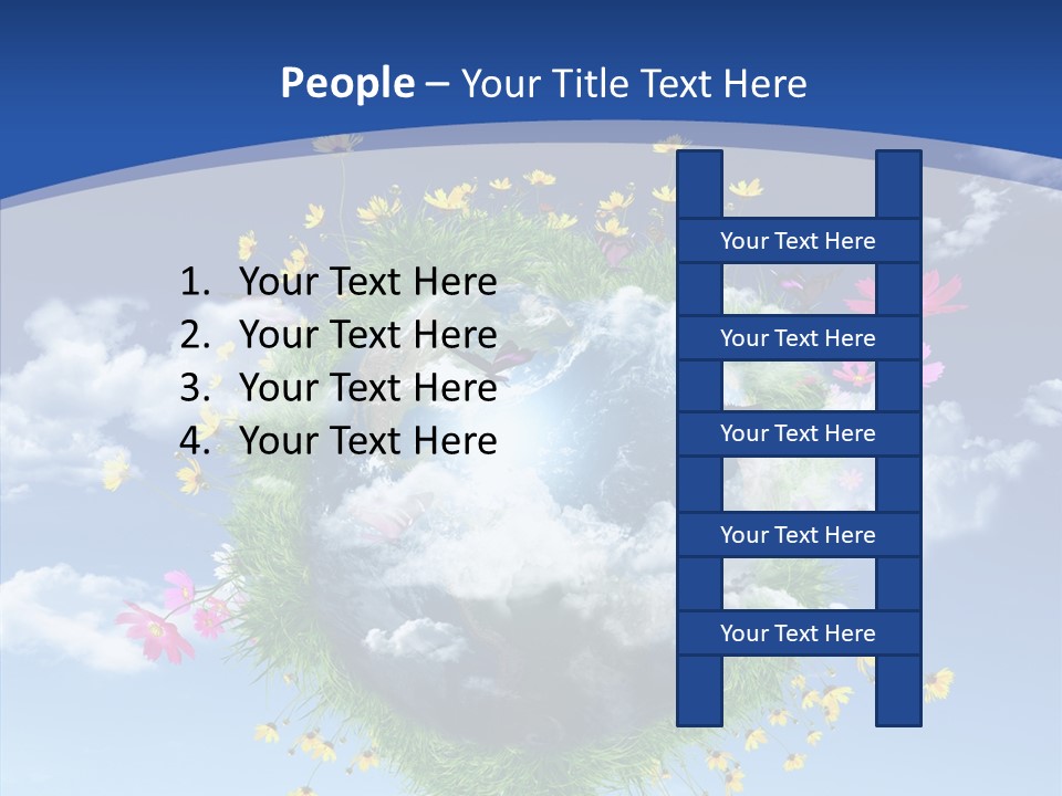 Earth Green Space PowerPoint Template