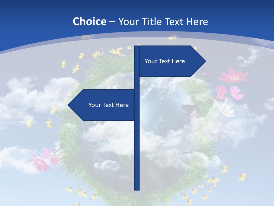Earth Green Space PowerPoint Template