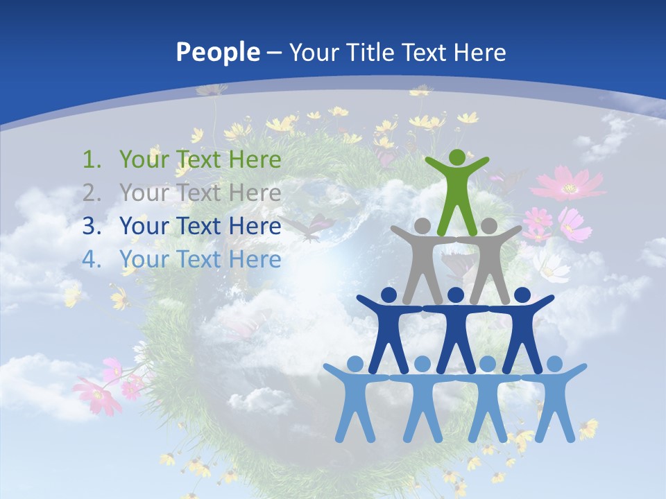 Earth Green Space PowerPoint Template