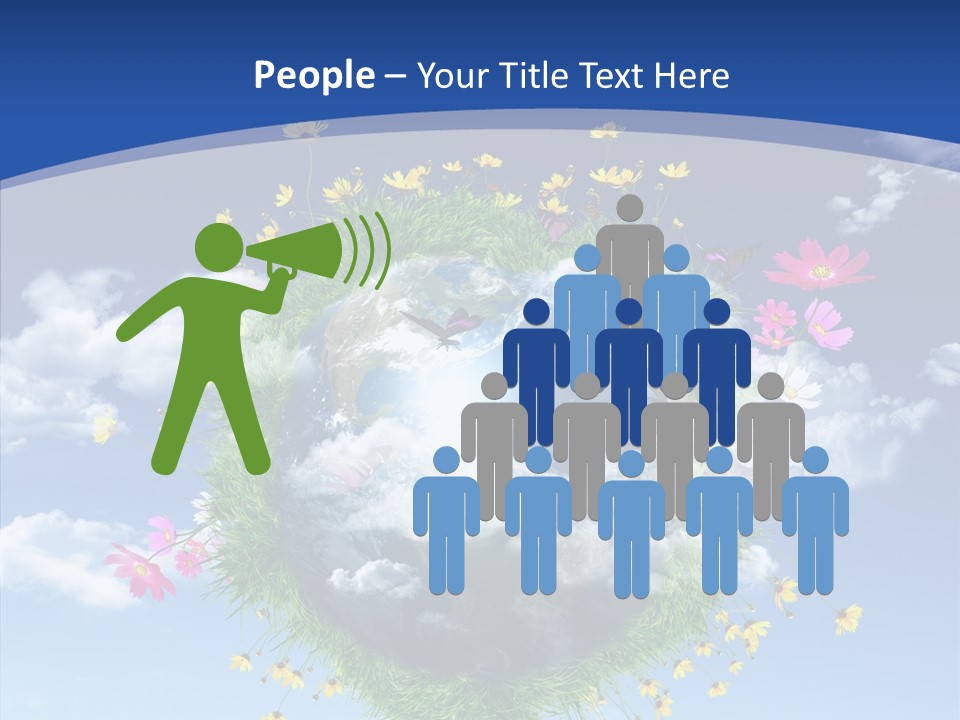 Earth Green Space PowerPoint Template