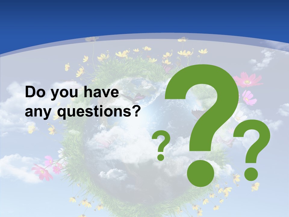 Earth Green Space PowerPoint Template