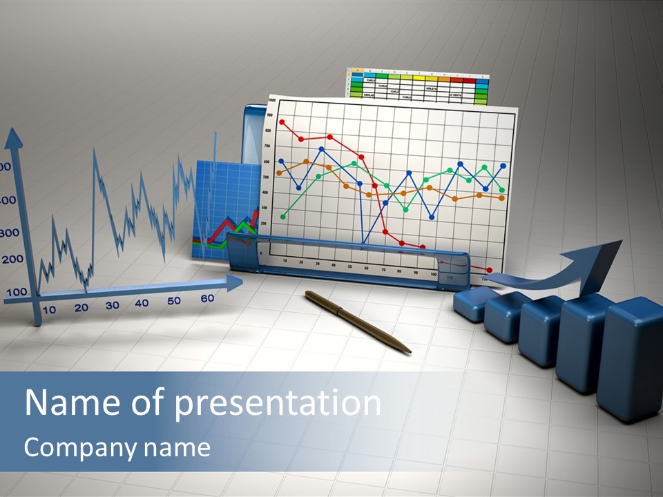 Statistic Ideas Analyst PowerPoint Template