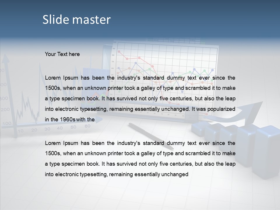 Statistic Ideas Analyst PowerPoint Template