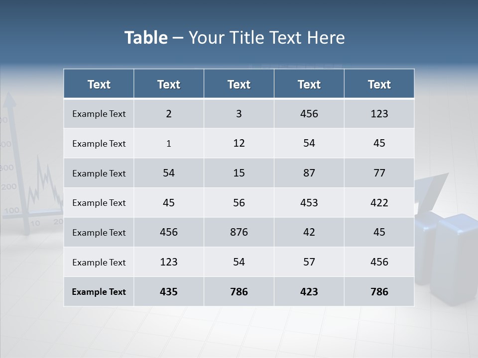 Statistic Ideas Analyst PowerPoint Template