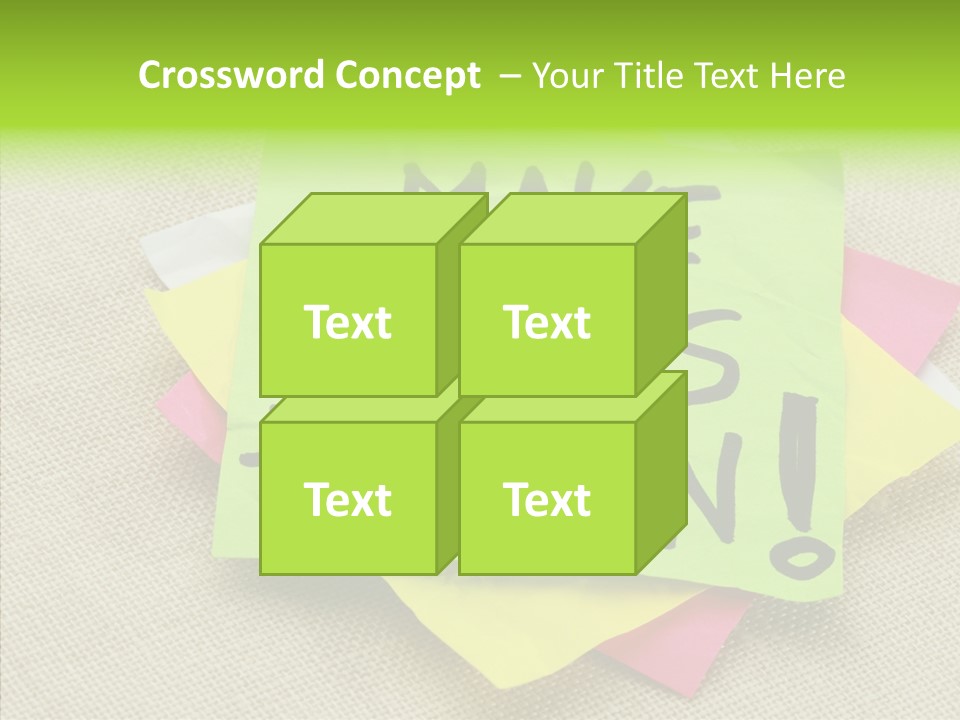 Black Exclamation Point Determination PowerPoint Template