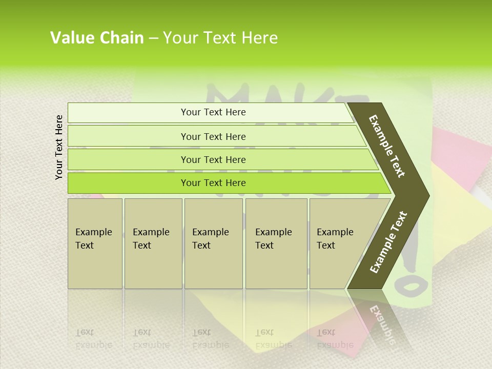 Black Exclamation Point Determination PowerPoint Template