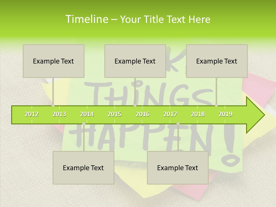 Black Exclamation Point Determination PowerPoint Template