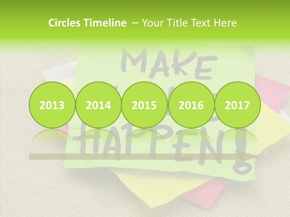 Black Exclamation Point Determination PowerPoint Template