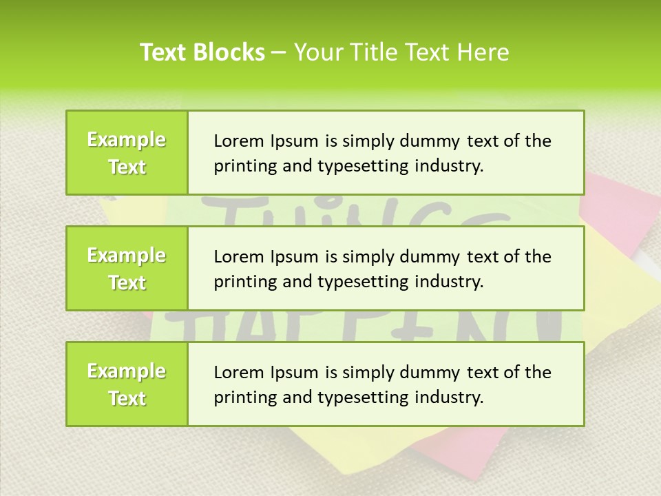 Black Exclamation Point Determination PowerPoint Template
