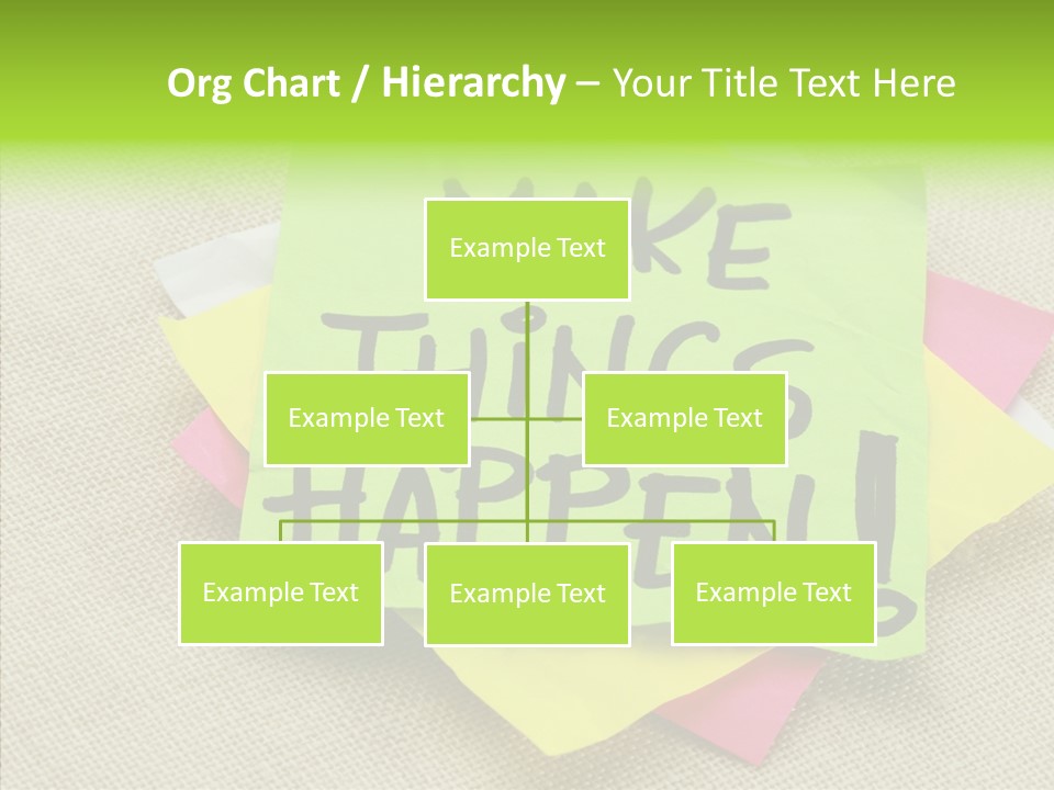 Black Exclamation Point Determination PowerPoint Template