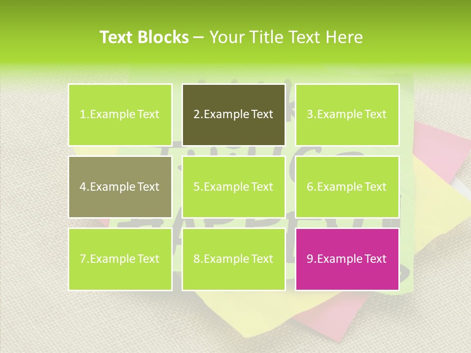 Black Exclamation Point Determination PowerPoint Template